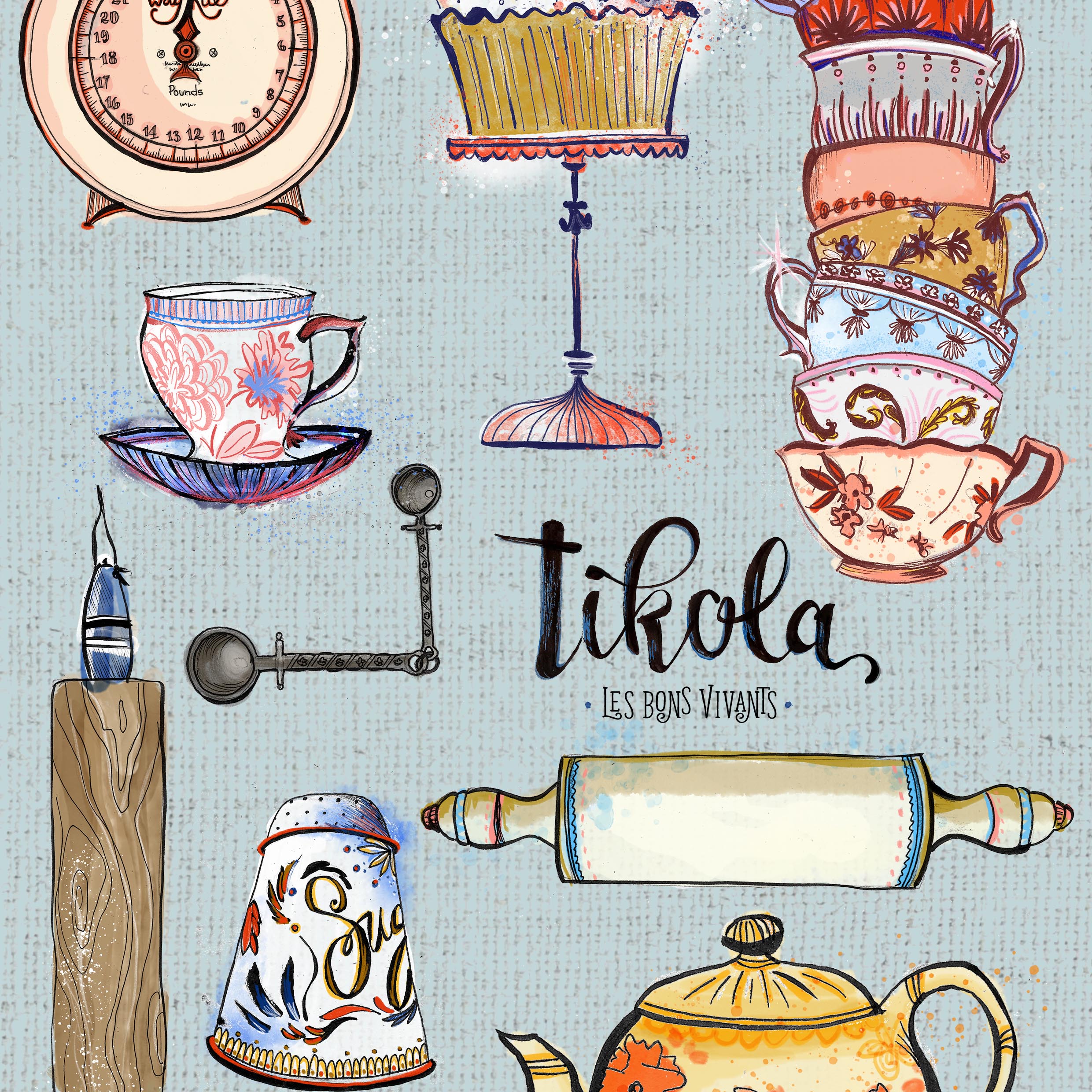 TIKOLA – Catering business artwork